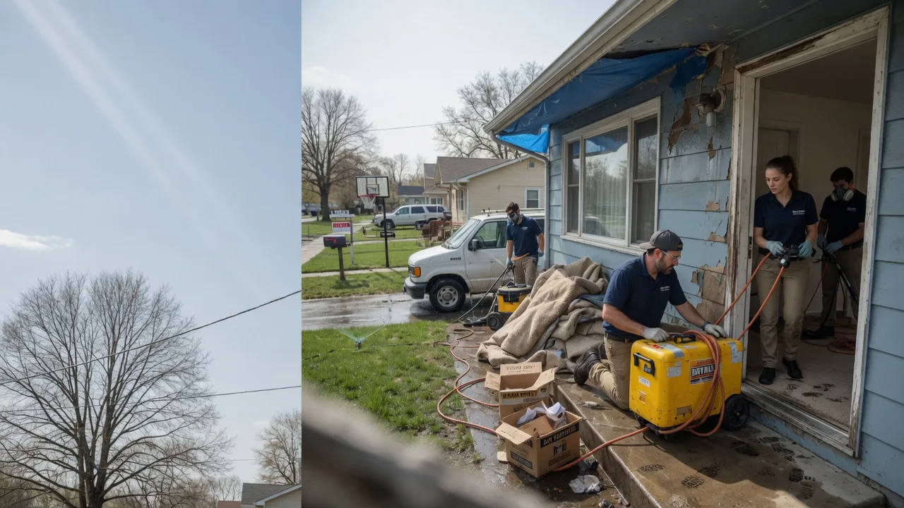 Basement Flood Cleanup in Martinsdale, MT near me
